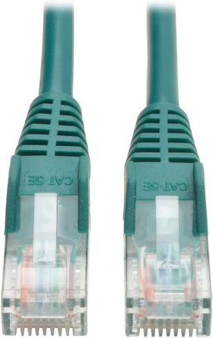 Tripp Lite Cat5e Snagless Molded Slim UTP Patch Cable (M/M), RJ45, Blue, 1 ft. (N001-S01-BL) in Kuwait