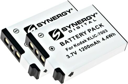 Synergy Digital Digital Camera Battery, Compatible with Kodak KLIC-7003, KLIC7003, 1926450 Digital Camera Battery (li-ion, 3.7V, 1200 mAh) in Saudi Arabia