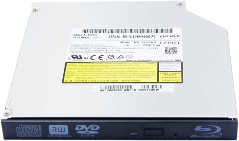 استبدال محرك الأقراص الضوئية لمشغل Blu-ray الداخلي لأجهزة الكمبيوتر المحمول Asus X551 X551M K55 K55A K53E K52F N53S N56V N56VZ X53E K50 K45 X55 X53S K53، 6X 3D BD-RE 8X DVD+-R DL CD-RW استبدال الكاتب in Kuwait