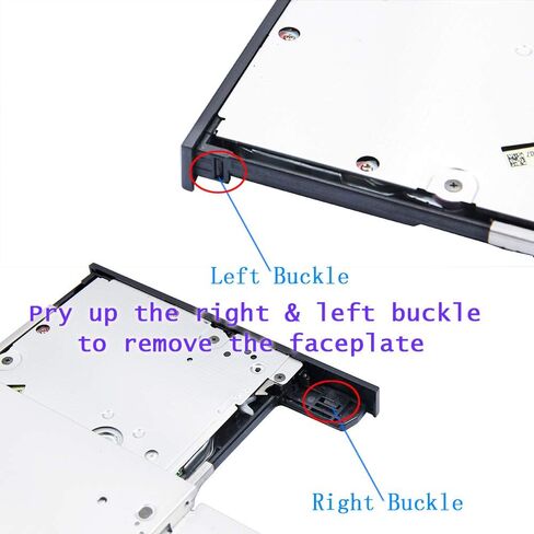 استبدال محرك الأقراص الضوئية لمشغل Blu-ray الداخلي لأجهزة الكمبيوتر المحمول Asus X551 X551M K55 K55A K53E K52F N53S N56V N56VZ X53E K50 K45 X55 X53S K53، 6X 3D BD-RE 8X DVD+-R DL CD-RW استبدال الكاتب in Kuwait