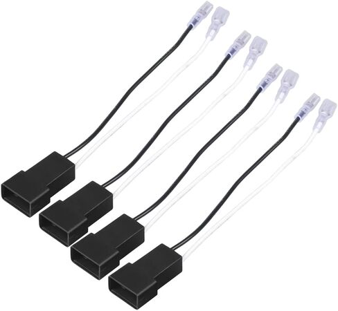 BATIGE Wire Harness for Car Radios – Replacement Radio Wiring Harnesses for Toyota, Subaru, and Honda Vehicles – Compatible with HSTECH 72-8104 Speaker Harnesses (4 Pack) in Saudi Arabia