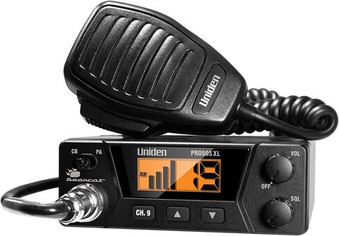 Cobra HGA 1500 Hga1500 36 Inch Magnetic Mount CB Antenna Heavy Duty Magnet & Uniden PRO505XL 40-Channel CB Radio. Pro-Series, Compact Design. Public Address (PA) Function in Kuwait