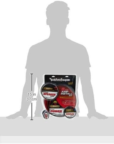 Rockford 8 Gauge Amp Kit in Saudi Arabia