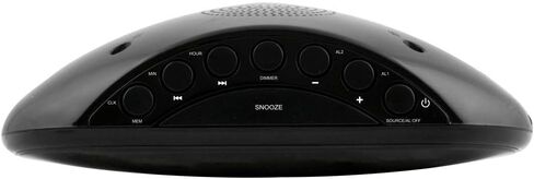 HANNLOMAX HX-123CR Alarm Clock Radio, PLL AM/FM Radio, Green LED 1.2 Inches Display, Dual Alarms, Dimmer in Saudi Arabia