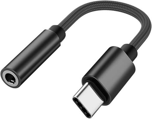 محول سماعة الرأس PADCR USB C، محول صوت سماعة الرأس USB-C إلى مقبس 3.5 مم، عالمي in Saudi Arabia