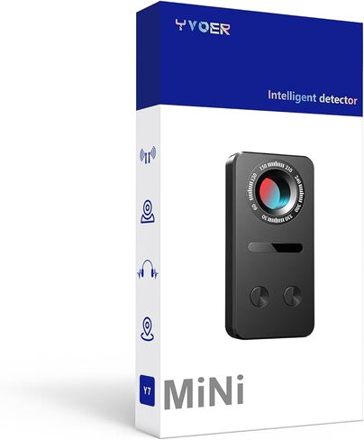 YVOER Hidden Camera Detectors,Hidden Devices Detector,Infrared Camera Sweeper,Camera Detector,Spy Camera Detector,Bug Detector, Spy Detector,Hidden Camera Finder,for Magnetic GPS,Hotel,Car,Home in Saudi Arabia