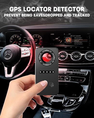 YVOER Hidden Camera Detectors,Hidden Devices Detector,Infrared Camera Sweeper,Camera Detector,Spy Camera Detector,Bug Detector, Spy Detector,Hidden Camera Finder,for Magnetic GPS,Hotel,Car,Home in Saudi Arabia