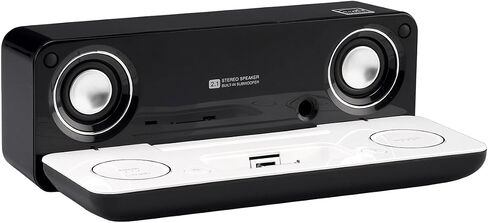 Sharp DKAP7P i-Elegance Music System for ipod / iphone (Black) in Saudi Arabia