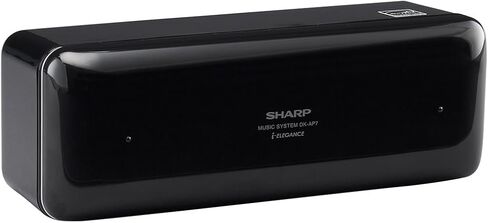 Sharp DKAP7P i-Elegance Music System for ipod / iphone (Black) in Saudi Arabia