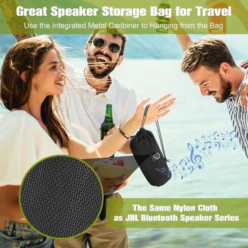 Desing Wish Speaker Carrying Case Bag Compatible with JBL Pulse 5 - Portable Bluetooth Speaker, Anti Scratch Speaker Protector Case Travel Speaker Pouch for Pulse5 in Saudi Arabia