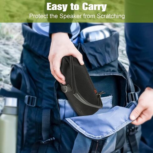Desing Wish Speaker Carrying Case Bag Compatible with JBL Pulse 5 - Portable Bluetooth Speaker, Anti Scratch Speaker Protector Case Travel Speaker Pouch for Pulse5 in Saudi Arabia