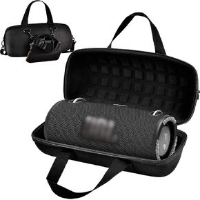Hard Case for JBL Xtreme 3/ Extreme 2 Portable Waterproof Wireless Bluetooth Speaker, Travel Carrying Storage Holder with Zipper Pocket Bag Fit for Charger Adapter and Accessories