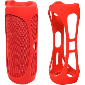 غطاء من السيليكون لمكبر صوت بلوتوث محمول مقاوم للماء JBL FLIP 5، من Alltravel، حل حماية كامل محمول، جلد مخصص مع مطابقة اللون والشكل، لـ FLIP 5 فقط (أخضر نعناعي) in Kuwait