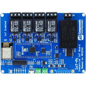 sb components IoTPi 4 Channel Boards,RP2040 Micro-Controller, ESP8266 Wi-Fi Module, 4/6 relays (4 Channel) in Saudi Arabia