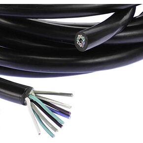 VooDoo 20 FT 18 AWG Gauge 9 موصل سلك سرعة مكبر صوت مقطورة كابل مجدول in Kuwait