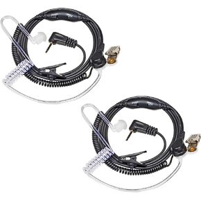 سماعة أذن راديو UAYESOK مع ميكروفون PTT(VOX) لموتورولا Talkabout Radio T260 T260TP T402 T460 T465 T600 T800، سماعة رأس راديو ثنائية الاتجاه، دبوس واحد (عبوتان) in Kuwait