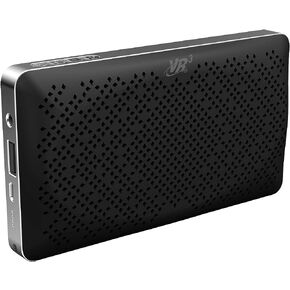 VR3 Portable Power Bank with Bluetooth High Power/Hi Fidelity Dual -2- Speakers, 4000mAh, Built-in mic and More Than 35 Hour Play time. Music at Home/Work & On The Go in Saudi Arabia