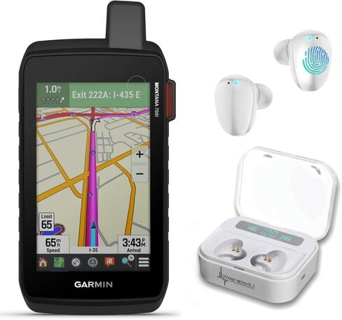 Wearable4U - Garmin Montana 700 Rugged GPS Touchscreen Navigator with Included Ultimate E-Bank Bundle in Saudi Arabia