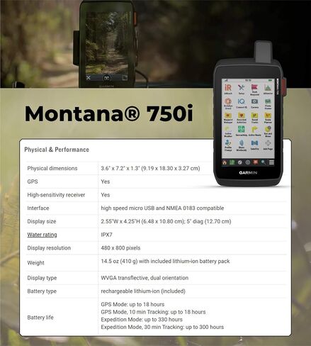 Wearable4U - Garmin Montana 700 Rugged GPS Touchscreen Navigator with Included Ultimate E-Bank Bundle in Saudi Arabia