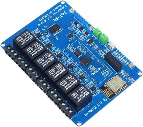 sb components IoTPi 4 Channel Boards,RP2040 Micro-Controller, ESP8266 Wi-Fi Module, 4/6 relays (4 Channel) in Saudi Arabia