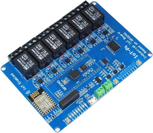 sb components IoTPi 4 Channel Boards,RP2040 Micro-Controller, ESP8266 Wi-Fi Module, 4/6 relays (4 Channel) in Saudi Arabia