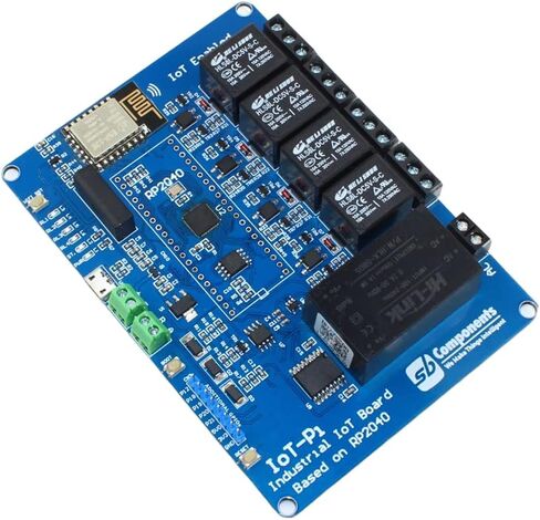 sb components IoTPi 4 Channel Boards,RP2040 Micro-Controller, ESP8266 Wi-Fi Module, 4/6 relays (4 Channel) in Saudi Arabia