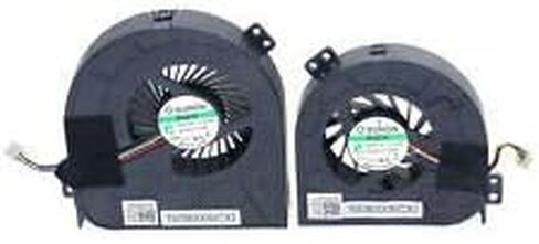 USKKS New CPU & GPU Cooling Fan for Dell Precision M4700, P/N: DC28000DDDL DC28000DEVL 01G40N 0CMH49 in Kuwait