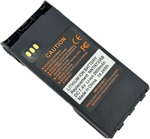 NNTN7335B 2600mAh Lithium Ion Replacement Battery for MT1500 PR1500 XTS1500 XTS2500 XTS5000 NNTN7335 NNTN7554 NTN9815 NTN9858 (1 Piece) in Saudi Arabia