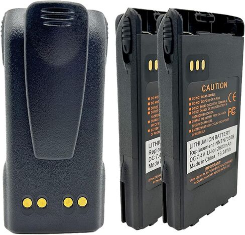 NNTN7335B 2600mAh Lithium Ion Replacement Battery for MT1500 PR1500 XTS1500 XTS2500 XTS5000 NNTN7335 NNTN7554 NTN9815 NTN9858 (1 Piece) in Saudi Arabia