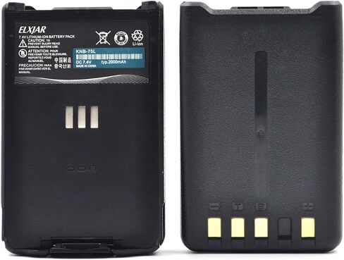 ROWSHEP (2-Pack) 7.4V 2000mAh Li-ion Rechargeble Battery KNB-74 KNB-75L Replacement for Kenwood TH-D74A, TH-D74, TH-D74E etc. in Saudi Arabia