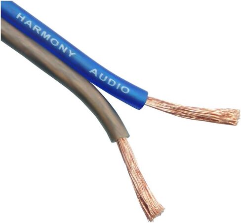 HA-SW16BLU-5 16 Gauge CCA Car Home Stereo Matte Blue Speaker Wire Cable 5 Feet in Saudi Arabia