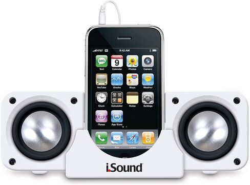 نظام مكبرات الصوت i.Sound DGIPOD-1560 2.0 - 3 وات RMS - أبيض in Kuwait
