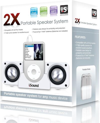نظام مكبرات الصوت i.Sound DGIPOD-1560 2.0 - 3 وات RMS - أبيض in Kuwait