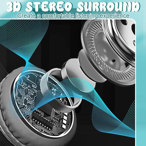 8 Pack Kids Headphones with Rotating Mic Bulk Wired Classroom Headphones with 3.5 mm Jack Over Ear Adjustable Headphones for Kids Teens Adults School Office Meetings Chat, 4 Colors in Kuwait