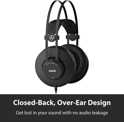 AKG سماعات K52 Akg K52 مغلقة من الخلف - (عبوة من قطعة واحدة) in Saudi Arabia