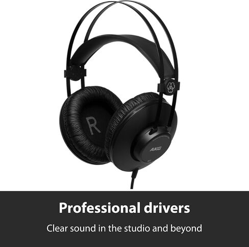 AKG سماعات K52 Akg K52 مغلقة من الخلف - (عبوة من قطعة واحدة) in Saudi Arabia