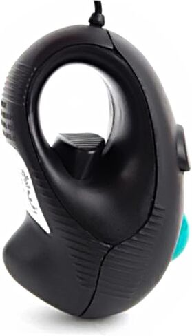 Mobestech Portable Mini 4D Trackball USB Wired Handheld Ergonomic with Thumb- Scroll for Laptop and Desktop Computer in Saudi Arabia