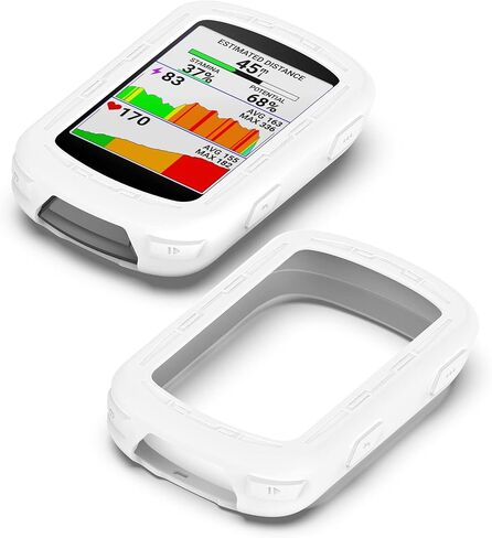 مناسب لجهاز Garmin Edge 840 GPS غطاء حماية، جراب واقٍ من السيليكون الناعم الملون وغطاء ممتص للصدمات إطار إكسسوارات لجهاز Garmin Edge 540/840 GPS Bike Computer (برتقالي) in Kuwait