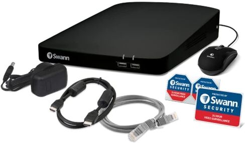 Swann SRDVR-85680H DVR-5680 8 Channel 4K 2TB DVR 4 Audio Inputs (Works with Select Swann BNC Analog Cameras) in Saudi Arabia
