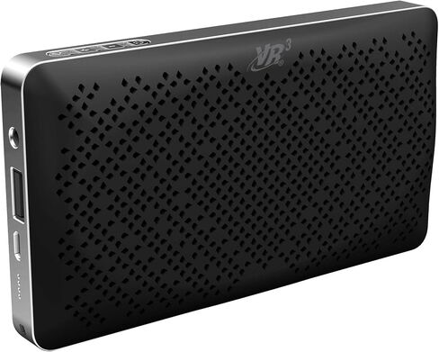 VR3 Portable Power Bank with Bluetooth High Power/Hi Fidelity Dual -2- Speakers, 4000mAh, Built-in mic and More Than 35 Hour Play time. Music at Home/Work & On The Go in Saudi Arabia