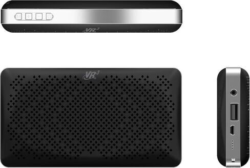 VR3 Portable Power Bank with Bluetooth High Power/Hi Fidelity Dual -2- Speakers, 4000mAh, Built-in mic and More Than 35 Hour Play time. Music at Home/Work & On The Go in Saudi Arabia