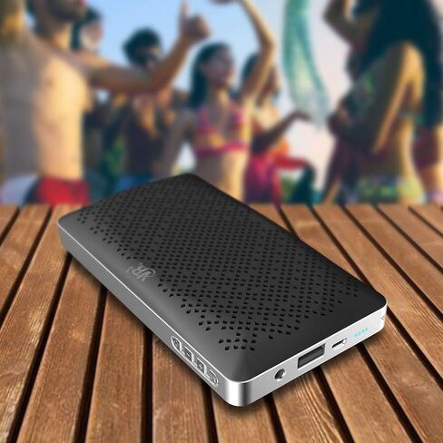VR3 Portable Power Bank with Bluetooth High Power/Hi Fidelity Dual -2- Speakers, 4000mAh, Built-in mic and More Than 35 Hour Play time. Music at Home/Work & On The Go in Saudi Arabia
