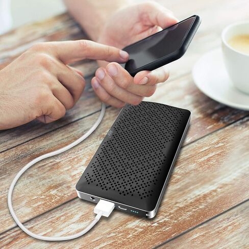 VR3 Portable Power Bank with Bluetooth High Power/Hi Fidelity Dual -2- Speakers, 4000mAh, Built-in mic and More Than 35 Hour Play time. Music at Home/Work & On The Go in Saudi Arabia