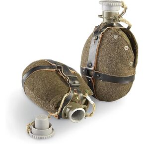 Czech Military Army Surplus M60 Aluminum Canteen Water Bottle Flask and Cover in Saudi Arabia