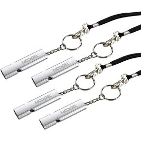 Noopel Emergency Whistles Lifeguard Safety Whistle with Lanyard and Keychain for Outdoor Camping Hiking Boating Backpacking Fishing Kayak Kids Rescue Signaling Loud Survival Whistle in Saudi Arabia