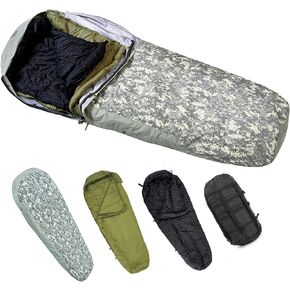 MT Army Military Modular Sleeping Bags System, Multi Layered with Bivy Cover for All Season, Woodland/Multicam in Saudi Arabia