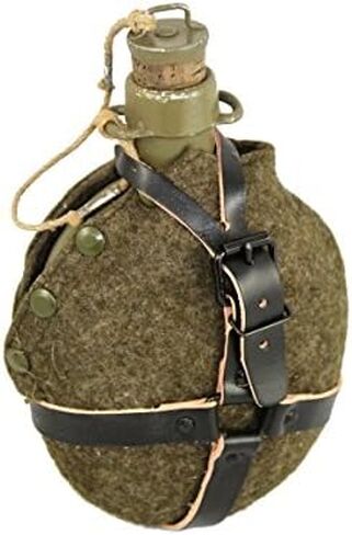 Czech Military Army Surplus M60 Aluminum Canteen Water Bottle Flask and Cover in Saudi Arabia