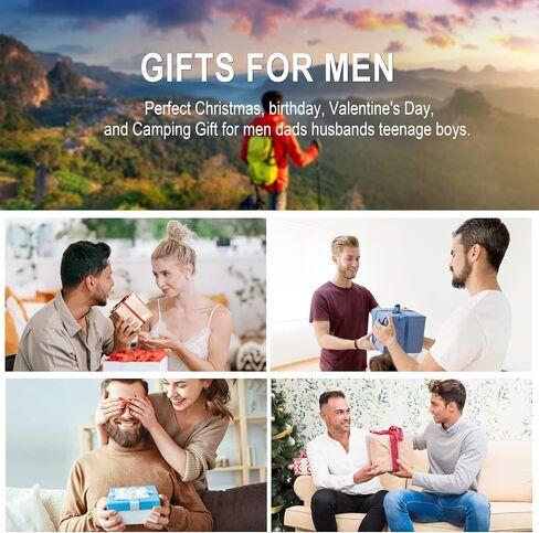 مجموعة النجاة 15 في 1 مجموعة الطوارئ الاحترافية معدات النجاة والمعدات التكتيكية للرجال الصديق والأب والزوج والتخييم والمشي لمسافات طويلة والصيد والمغامرة في الهواء الطلق in Kuwait