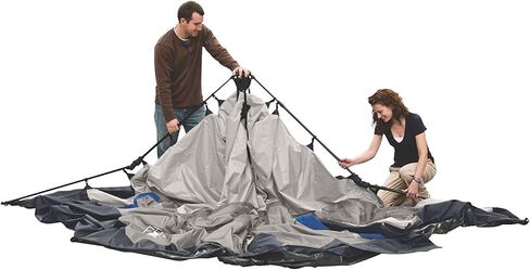 Coleman Camping Tent with Instant Setup, 4/6/8/10 Person Weatherproof Tent with WeatherTec Technology, Double-Thick Fabric, and Included Carry Bag, Sets Up in 60 Seconds in Saudi Arabia