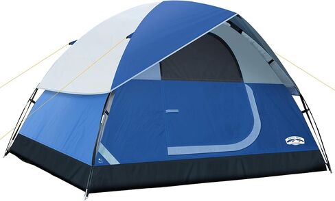 Pacific Pass 2/4/6 Person Family Dome Tent with Removable Rain Fly, Easy Setup for Camp Outdoor in Saudi Arabia